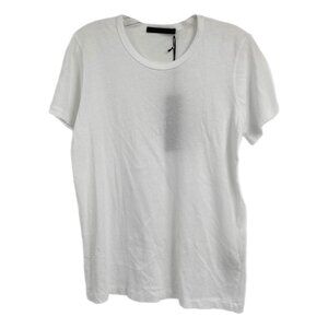 Jenny Kaye White Short Sleeve Tee | Size L